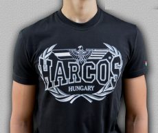 MAGYAR HARCOS-Babérkoszorúval póló 