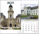   Magyarország kastélyai naptár 2023- fali 21x29,7 cm tűzött