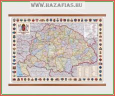  Térkép A Magyar Szent Korona Országai 1914 faléces