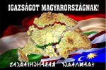 Fa hűtőmágnes "Igazságot Magyarországnak"
