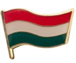 Kitűző Magyar zászló 21mm
