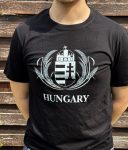 Póló Hungary- Fekete