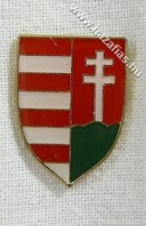 Magyar címeres pajzs 15x20 mm