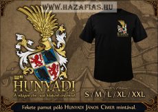Hunyadi póló fekete