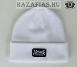 Magyar Harcos-Kötött sapka-Rovás hímzéssel akril/fehér