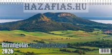 Asztali naptár, képes  "Barangolás Magyarországon"