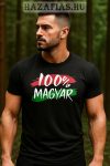 100% Magyar -fekete