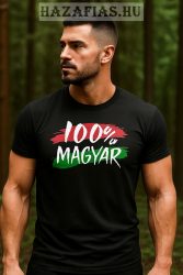 100% Magyar -fekete