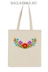 Vászontáska kalocsai