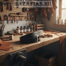 Bőröv rovásírással "Turul" fekete Bőröv rovásírással "Turul" fekete