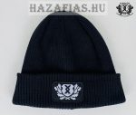 Kötött sapka-Pajzs hímzéssel (pamut)