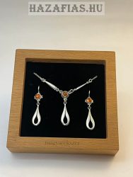Gyöngyös Anyaméh ékszer szett